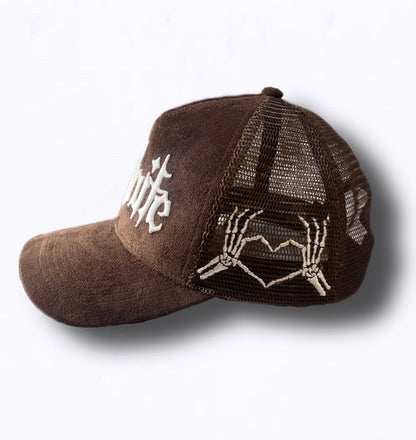 MIDNITE Trucker Hat: Chocolate Brown